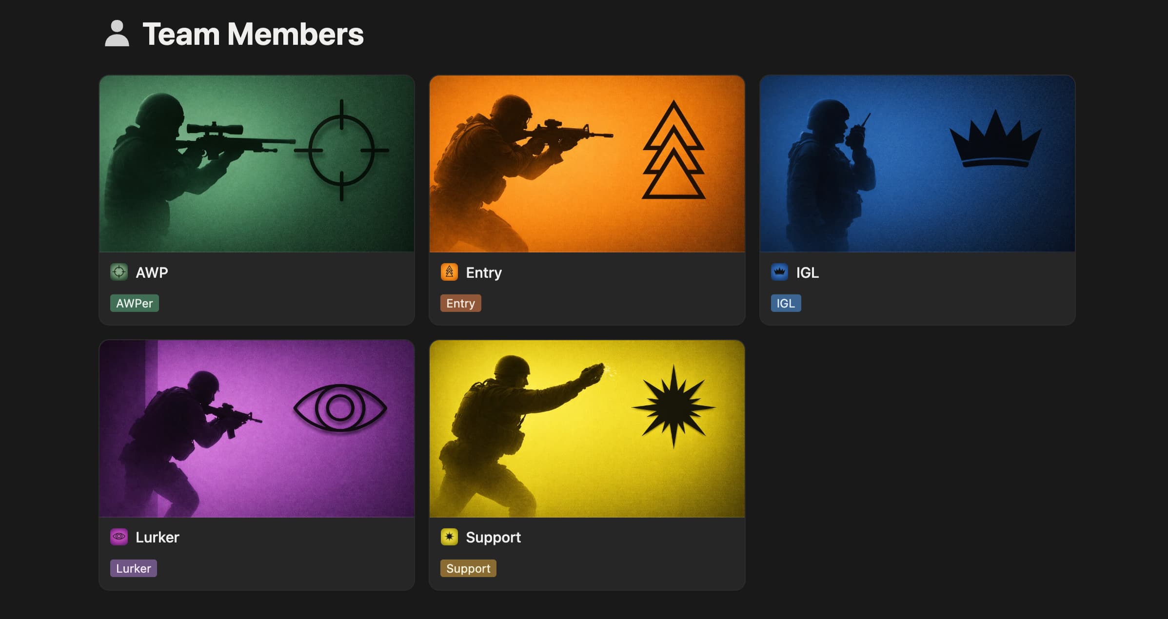 Players Page